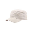 Army Plain Hat Classic Cadet Field Military Cap - Beige