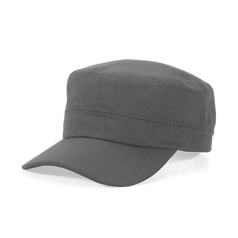 Army Plain Hat Classic Cadet Field Military Cap - Beige - view 5