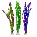 Artificial Aquarium Plants Simulated Water Grass - Pack of 10, Assorted Colours - view 2
