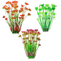 Artificial Aquarium Water Plant, 40 cm - Red and Green - view 3
