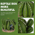 Artificial Cactus Tree Aquarium Ornament, Desert Plant Hideout for Fish Tanks - view 4
