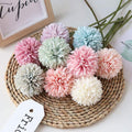 Artificial Dandelion Flowers, Set of 10 - Light Blue - view 5