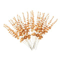 Artificial Eucalyptus Branches 38 cm Pack of 20 - Gold