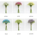 Artificial Foam Baby's Breath Flowers - Purple, Pack of 16 - view 5