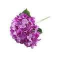 Artificial Hydrangea Bouquets, Pack of 3 - Purple
