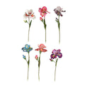 Artificial Iris Flowers PU Material for Home Wedding Party Decor, Pack of 6 - view 2