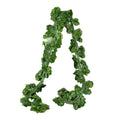 Artificial Ivy Vine Garland, 2 m, Pack of 12 - Watermelon Leaves