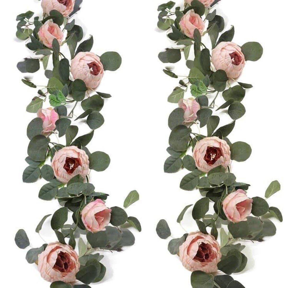 Artificial Peony Flower Rattan Vine, 170 cm for Home and Party Decor - view 2