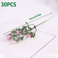 Artificial Pink Gypsophila Flowers, Set of 30 Cuttable Stems - view 3