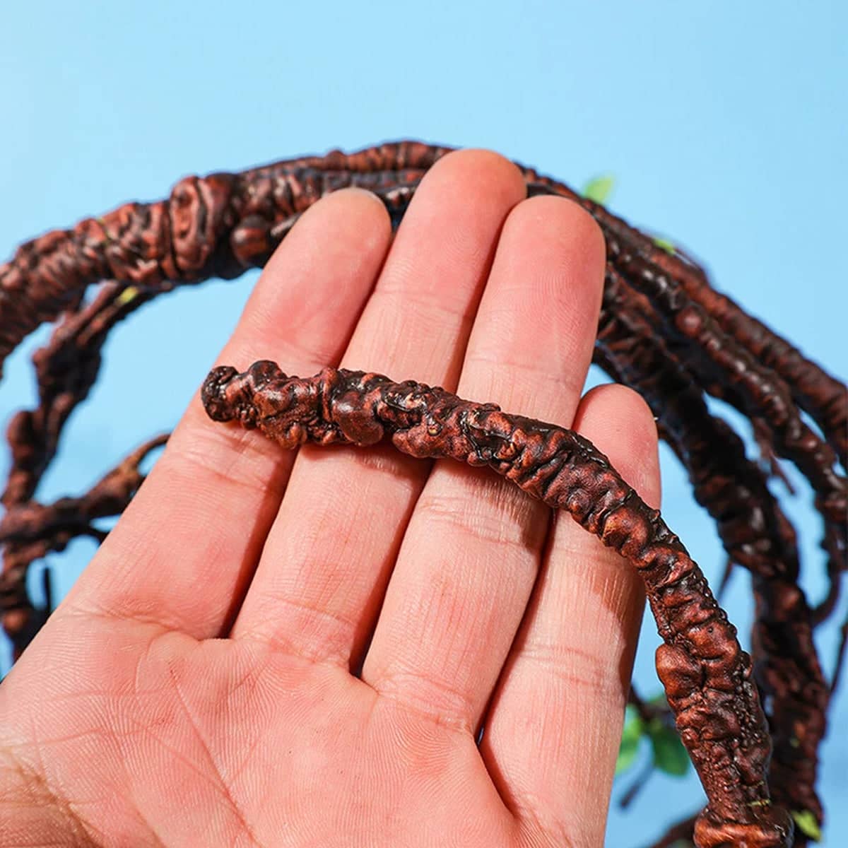 Artificial Rainforest Plant Vine 180 cm Landscaping Decor for Reptile Habitats and Gardens - view 5