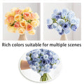 Artificial Rose Bouquets for Home and Weddings - Light Blue, Pack of 2 - view 5