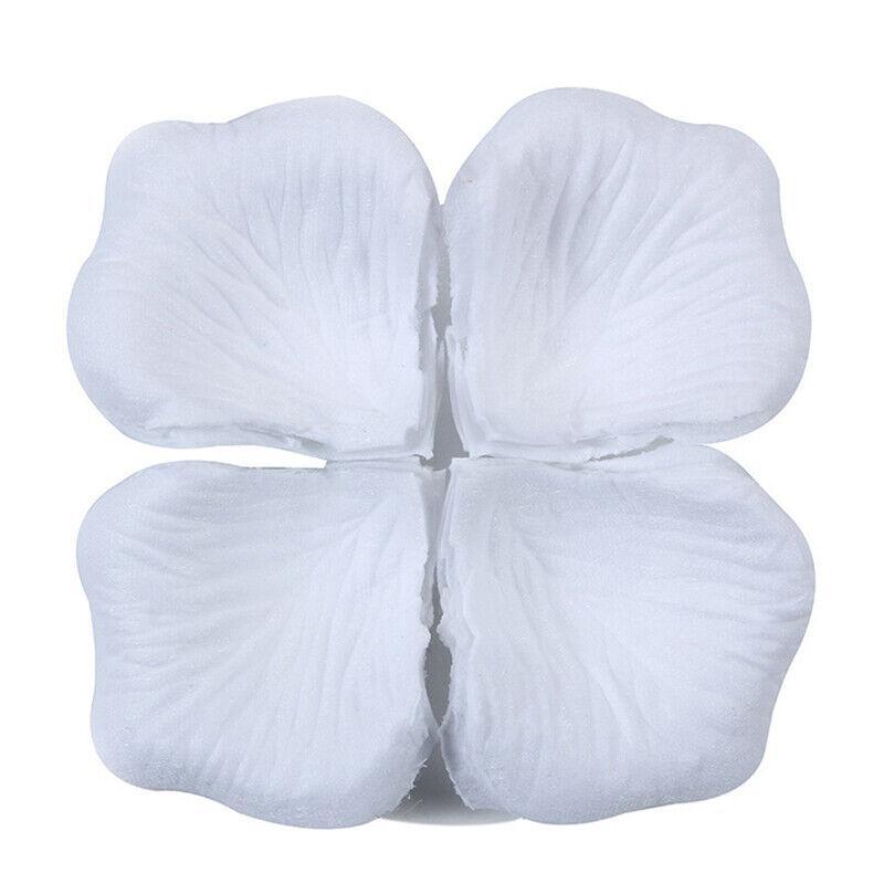Artificial Rose Petals - White, Pack of 1000
