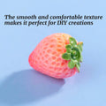 Artificial Strawberry Ornaments Set of 24, Realistic Fruit for Photography and Decor - view 5