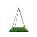 Artificial Turf Hanging Hammock Swing for Small Pets and Birds - Square