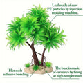 Artificial Water Grass Bonsai Aquarium Ornament - Magenta - view 5