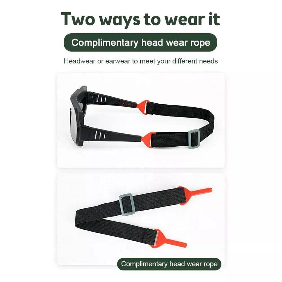 Auto Dimming Welding Glasses Anti Glare Eyewear for UV Protection - view 5