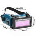 Auto Dimming Welding Goggles with Anti Glare Eye Protection - view 3