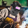 Auto-Dimming Welding Mask with Solar Technology and 20 x 28 cm Viewing Area - view 5