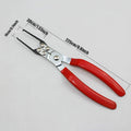 Auto Fuse Puller Relay Pliers for Car Mechanics, Red and Black - view 4