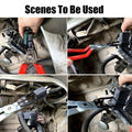 Auto Fuse Puller Relay Pliers for Car Mechanics, Red and Black - view 5