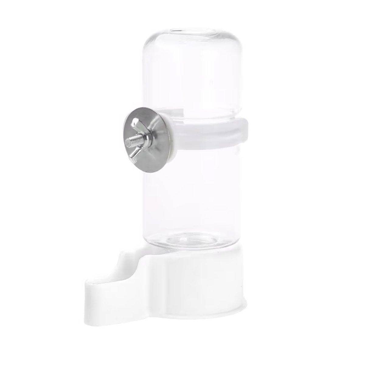 Automatic Bird Waterer for Cages, 140 ml - White