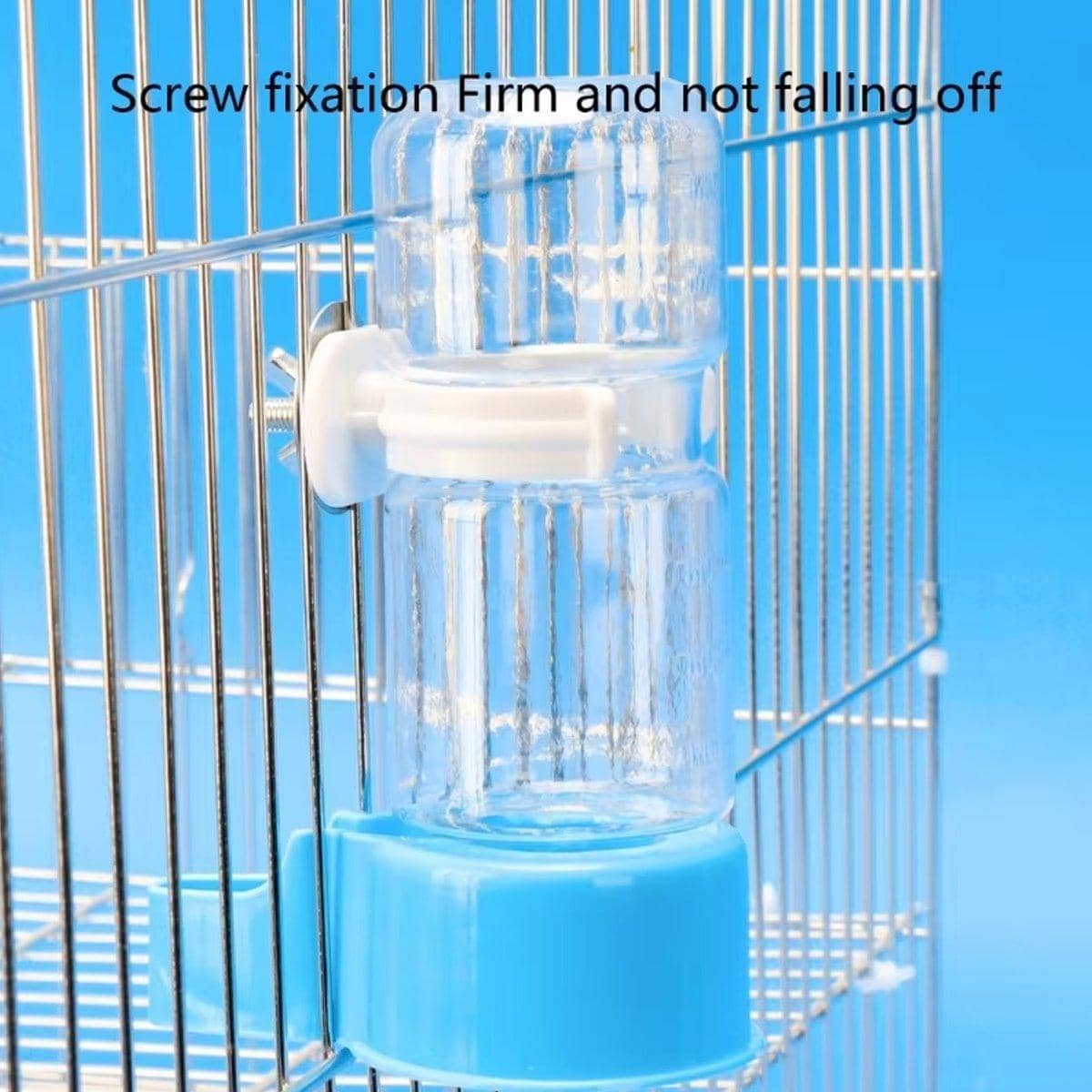 Automatic Bird Waterer for Cages, 140 ml - White - view 5