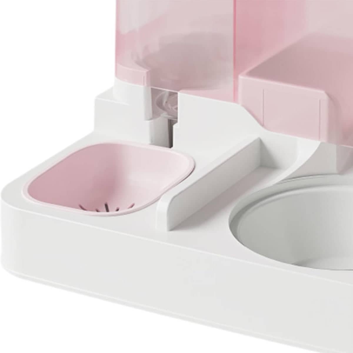 Automatic Cat Feeder and Water Dispenser for Cats and Small Dogs - Pink - view 5