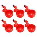 Automatic Chicken Water Cups - Pack of 6, Red - view 2