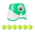 Automatic Dog Ball Thrower Elastic Launcher Interactive Play Toy - Green