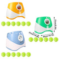 Automatic Dog Ball Thrower Elastic Launcher Interactive Play Toy - Orange - view 4