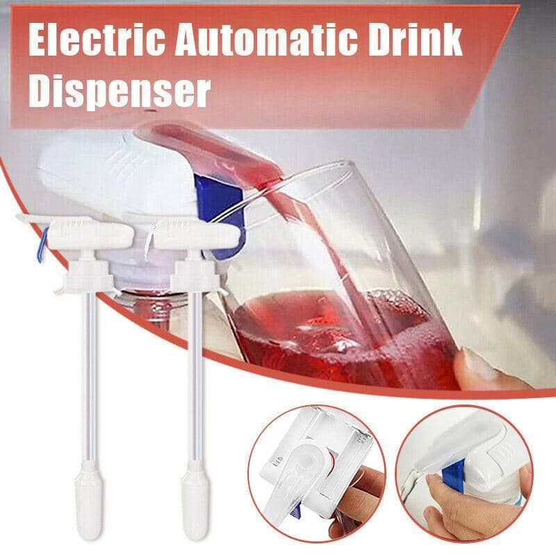 Automatic Drink Dispenser Tap for Water and Milk, Spill Proof - White, Single - view 2