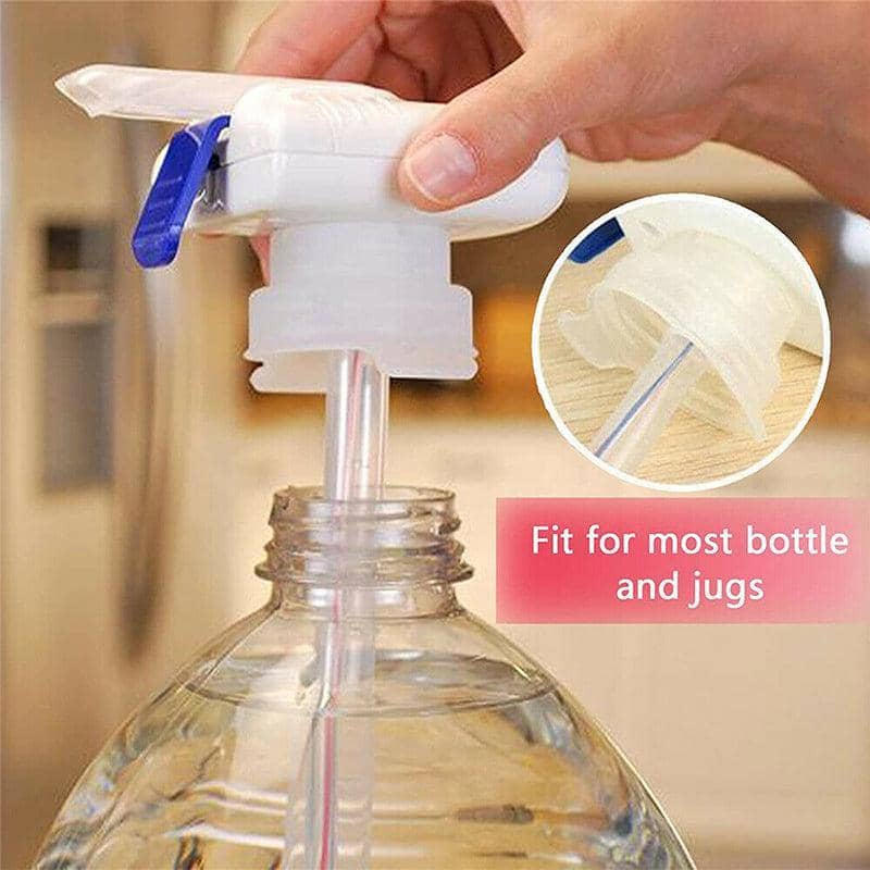 Automatic Drink Dispenser Tap for Water and Milk, Spill Proof - White, Single - view 3