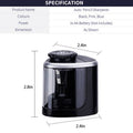 Automatic Electric Pencil Sharpener with 2 Blades - Black - view 4
