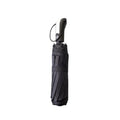 Automatic Folding Umbrella, 10 Rib Windproof - Black