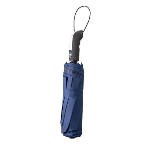 Automatic Folding Umbrella, 10 Rib Windproof - Navy