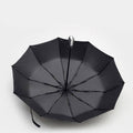 Automatic Folding Umbrella, 10 Rib Windproof - Navy - view 5
