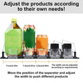 Automatic Fridge Beverage Pusher Organiser, Holds 20 Cans - view 4