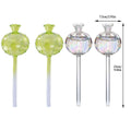 Automatic Glass Plant Watering Globes, Pack of 2 - Clear - view 4