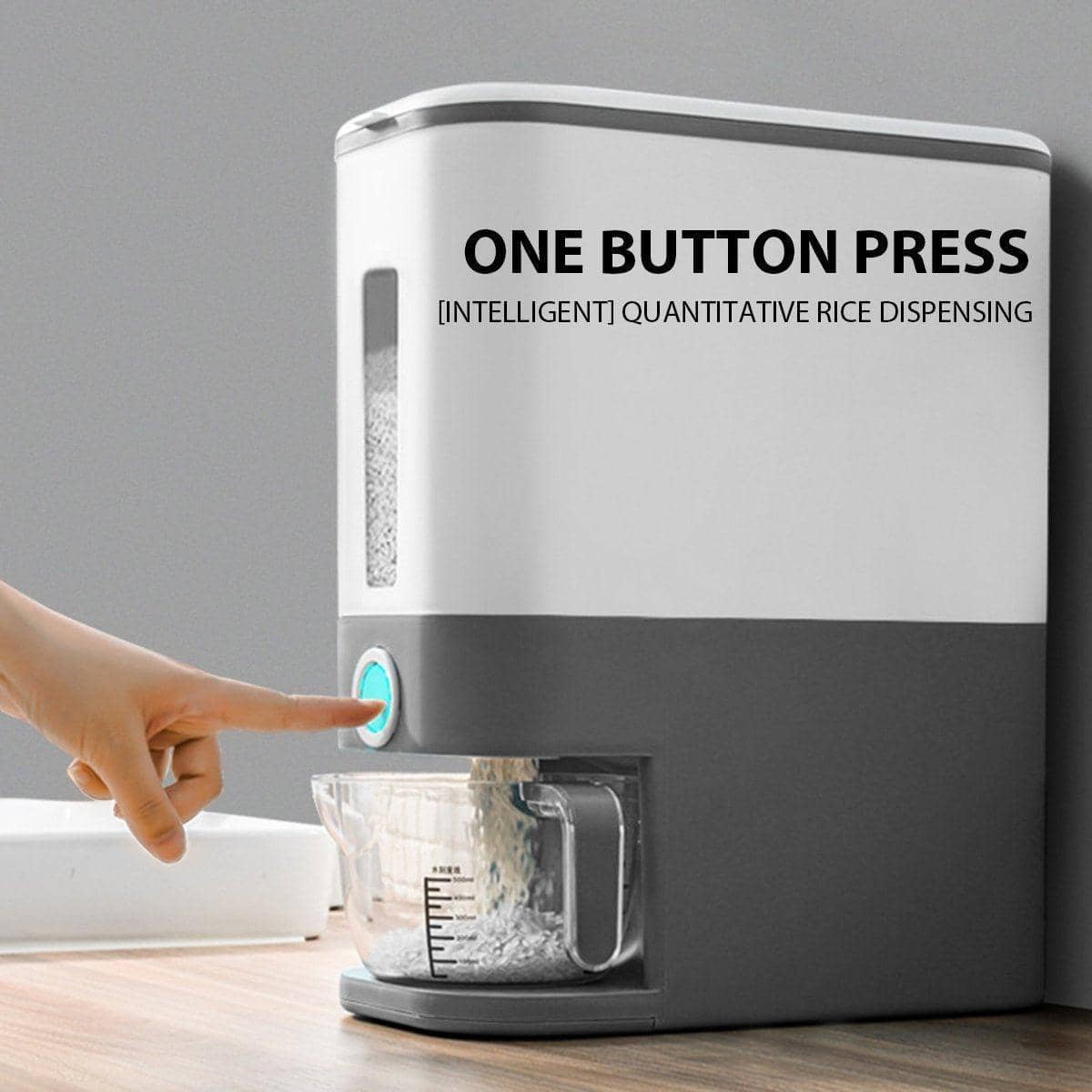 Automatic Grain Dispenser 12 kg Cereal Rice Storage Box Kitchen Food Container - view 4