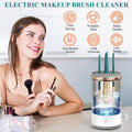 Automatic Makeup Brush Cleaner and Dryer, USB Powered Electric Brush Cleaning Machine Kit - view 5