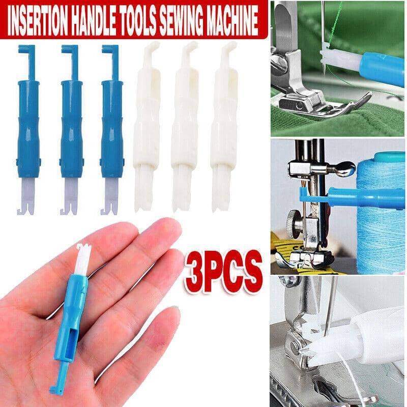Automatic Needle Threader, Pack of 3 - White - view 2