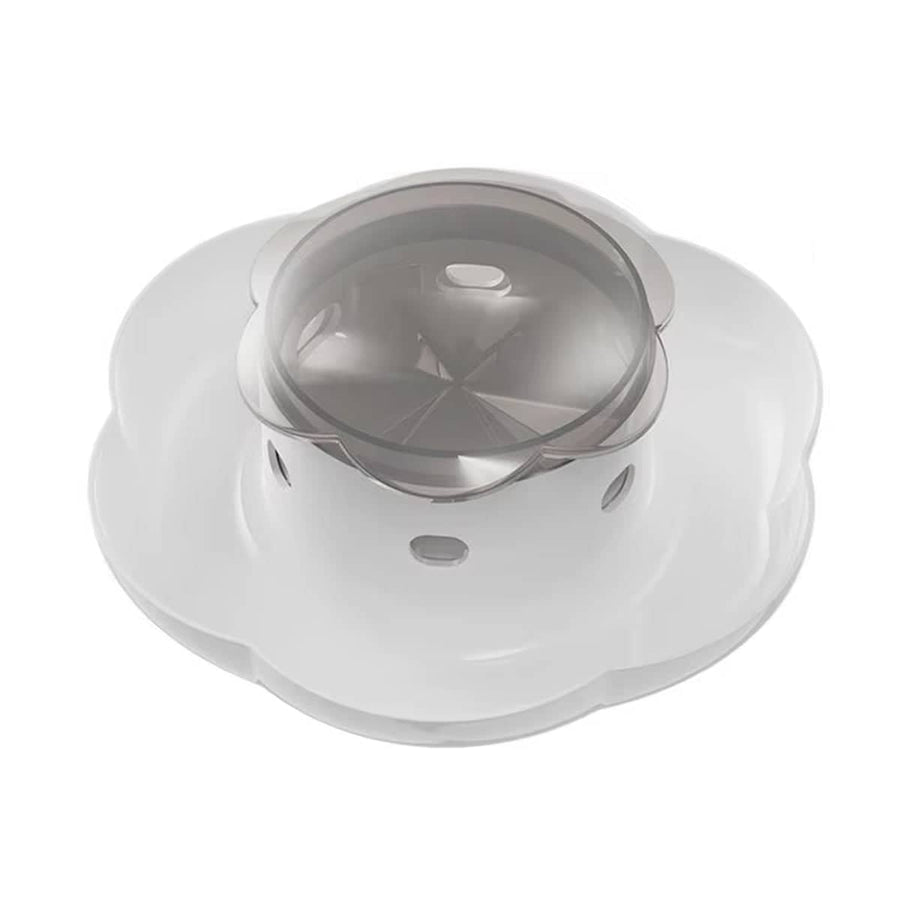 Automatic Pet Food Dispenser Feeding Bowl for Dogs and Cats - Grey
