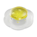 Automatic Pet Food Dispenser Feeding Bowl for Dogs and Cats - Yellow