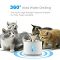 Automatic Pet Water Fountain 2.4L with LED Light for Cats and Dogs - view 5