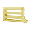 Automatic Scrolling Egg Holder for Fridge Storage - Cream (4-Tier)