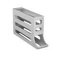 Automatic Scrolling Egg Holder for Fridge Storage - Grey (4-Tier)