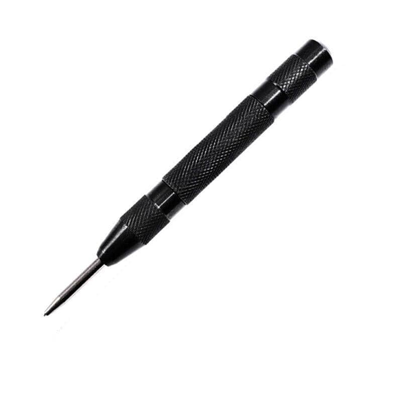 Automatic Spring Loaded Centre Punch - Black