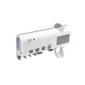Automatic Toothbrush Holder with UV Steriliser and Toothpaste Dispenser - White