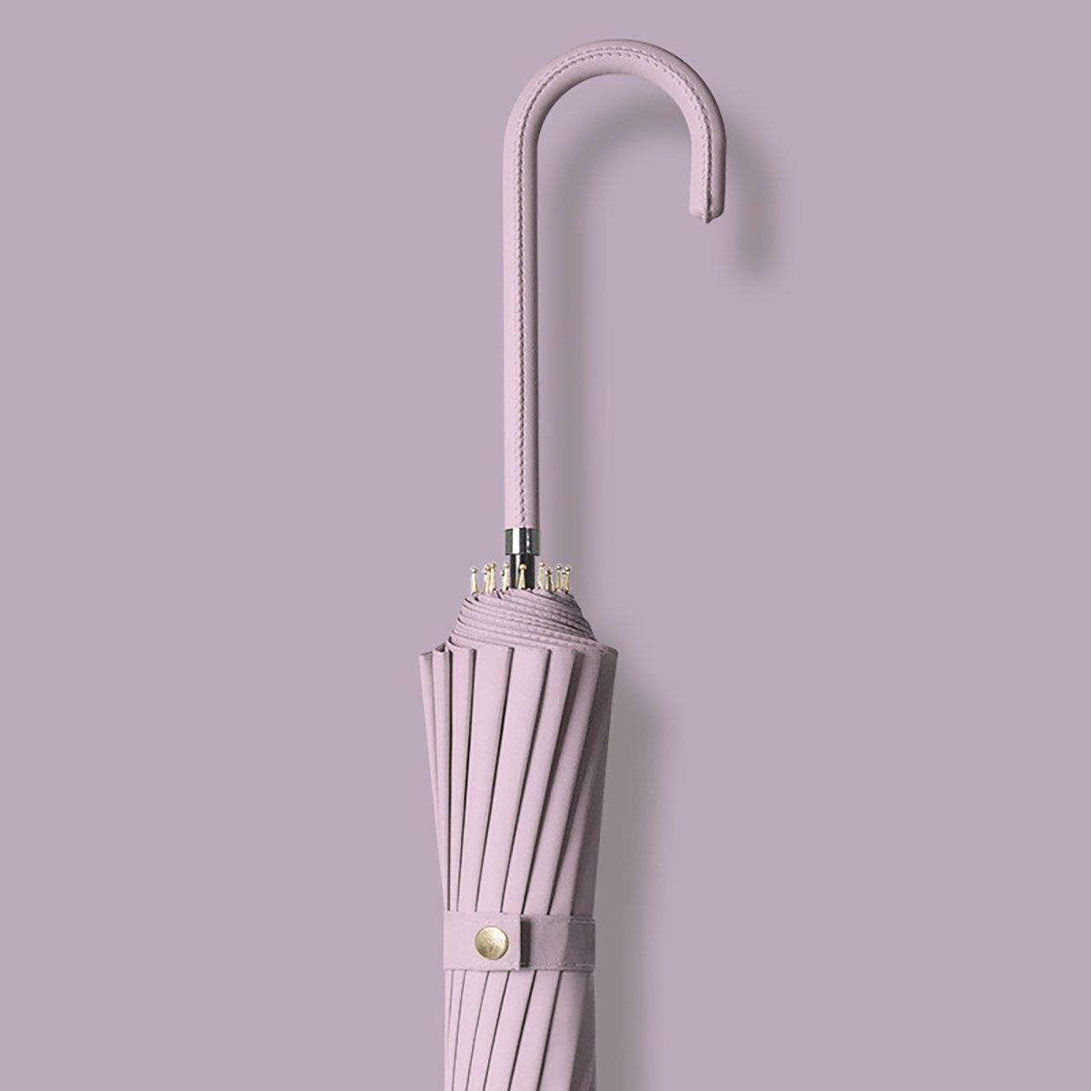 Automatic Umbrella with 16 Ribs and UPF50+ Protection - Grey - view 16