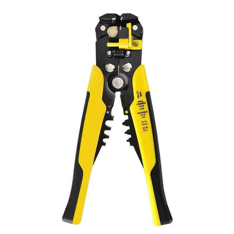 Automatic Wire Cutter Stripper Pliers Electrical Cable Crimper Terminal Tool - Yellow